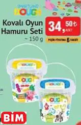 SMARTLAND DOUGH KOVALI OYUN HAMURU SETİ SMARTLAND DOUGH KOVALI OYUN HAMURU SETİ